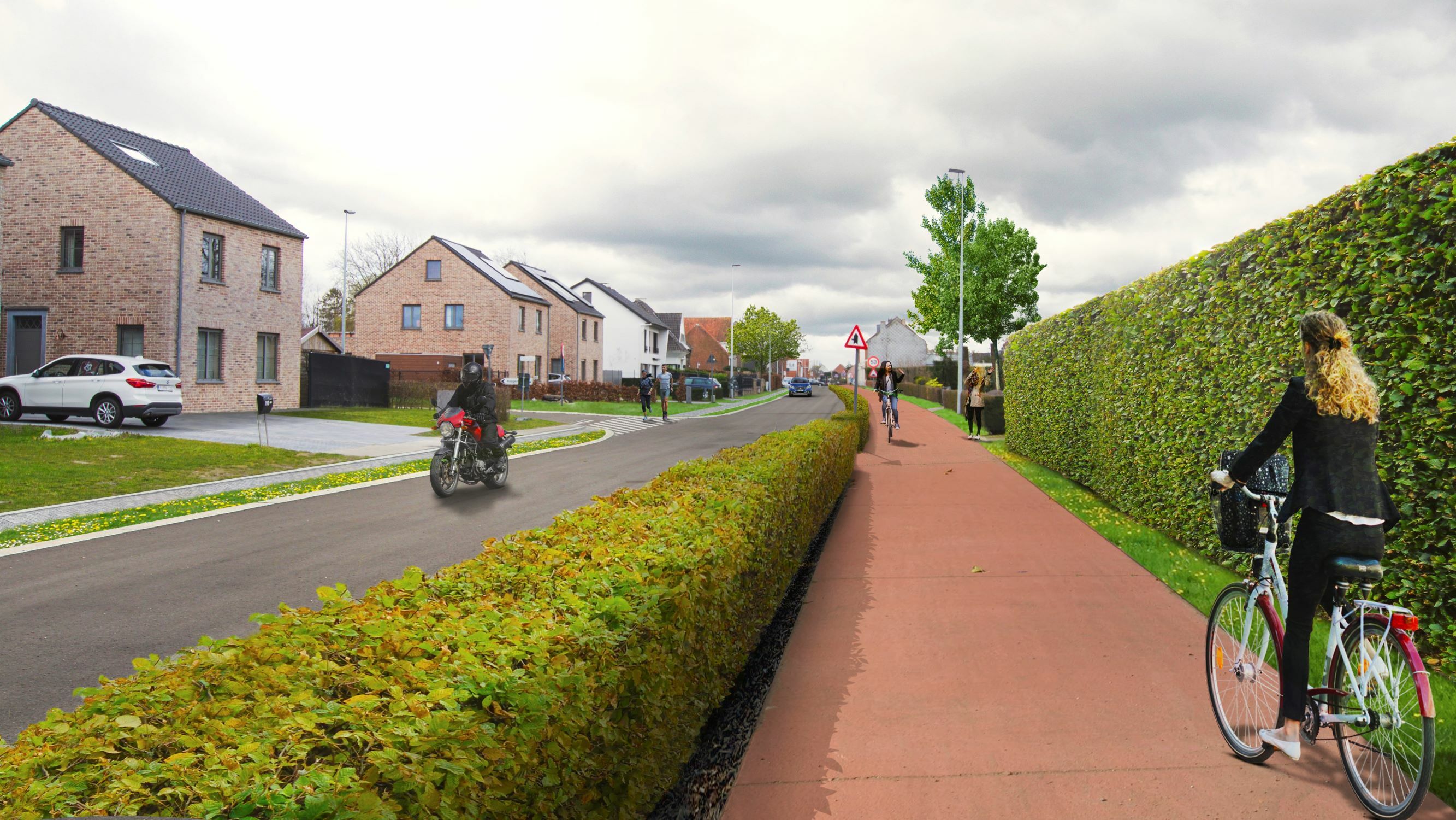 fietspad sint-niklaasstraat