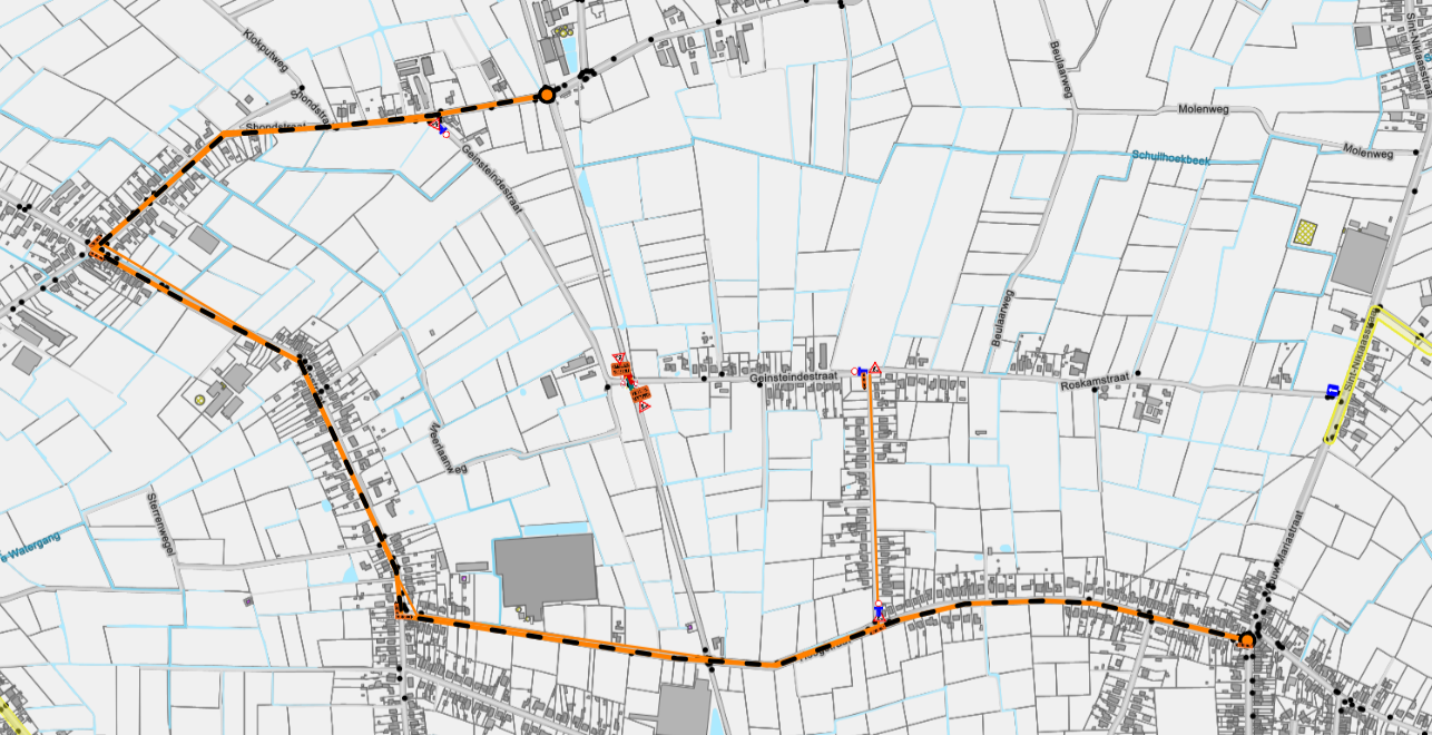 verkeersmaatregelen geinsteindestraat