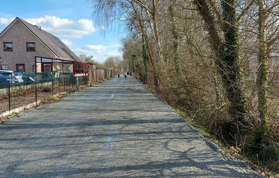 Stilstand werken fietssnelweg F411 door broedseizoen: vanaf 15 maart